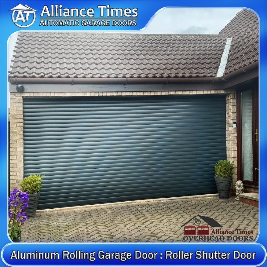High-Speed Industrial Aluminum Roller Shutter Doors for Warehouses