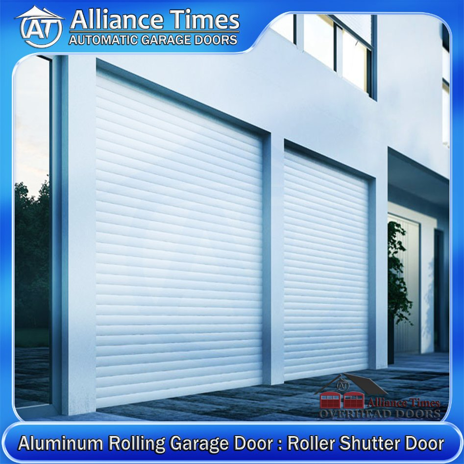 High-Speed Industrial Aluminum Roller Shutter Doors for Warehouses