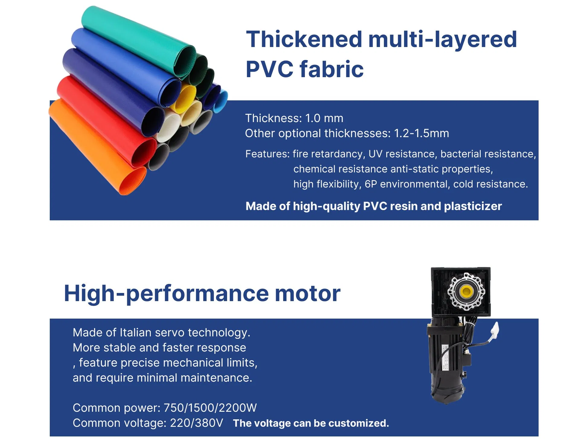 Servo Industrial Door Detail 3