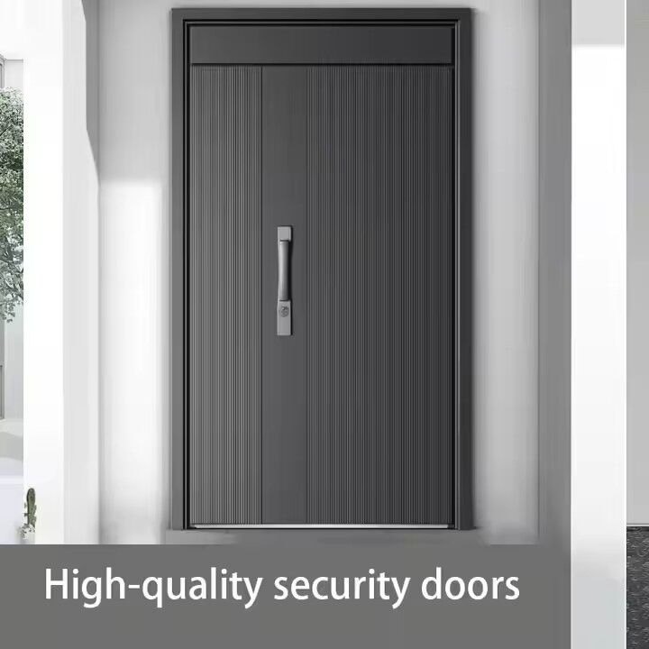 Security Design Armored Steel Exterior Door Promotion Price Anti-Theft Main Front Entry Door