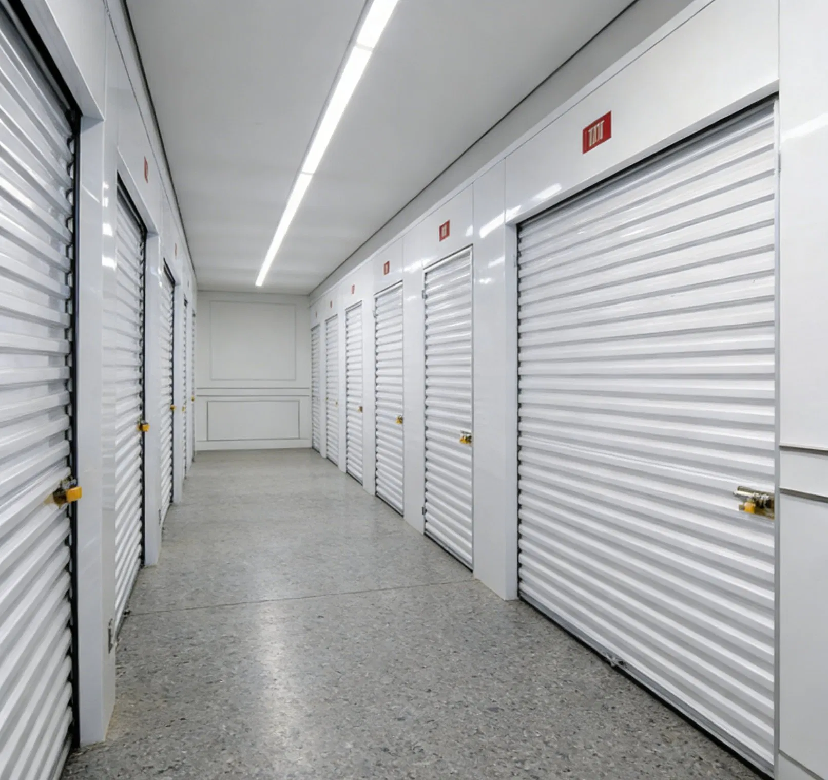 Heavy-Duty Industrial Warehouses Galvanized Steel Windproof Roll up Door