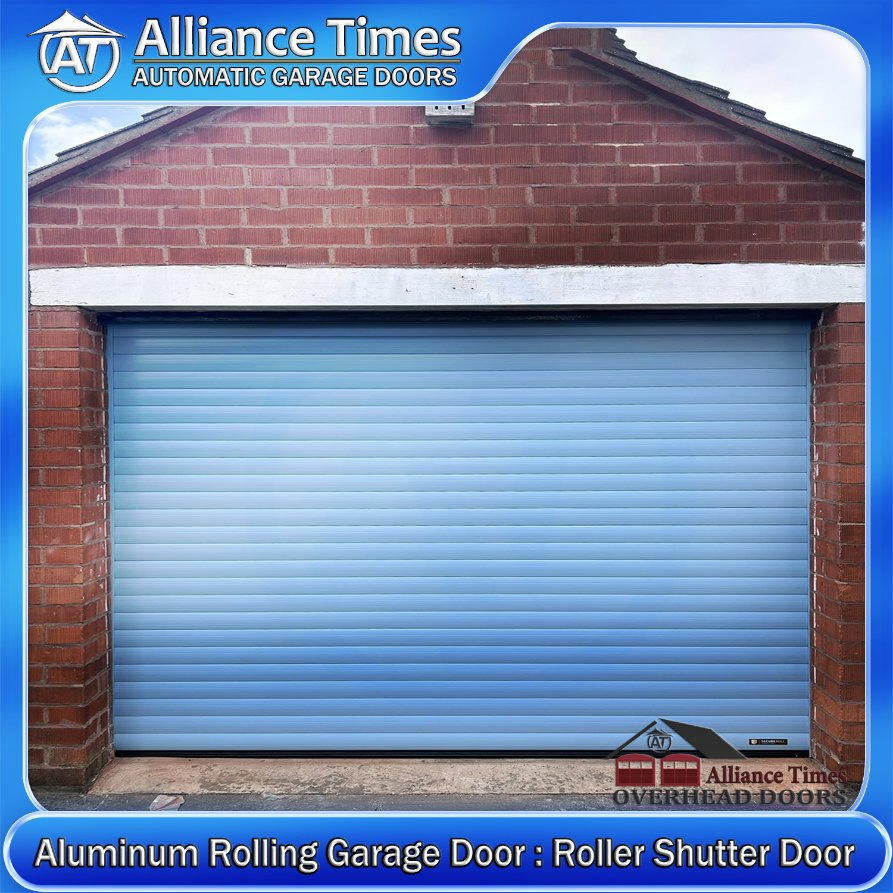 High-Speed Industrial Aluminum Roller Shutter Doors for Warehouses