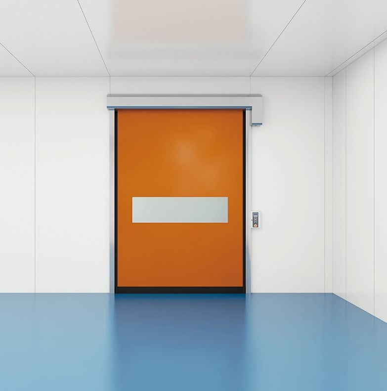 Zipper Self Repair High Speed PVC Door Sheet Shutter Roll up Doors