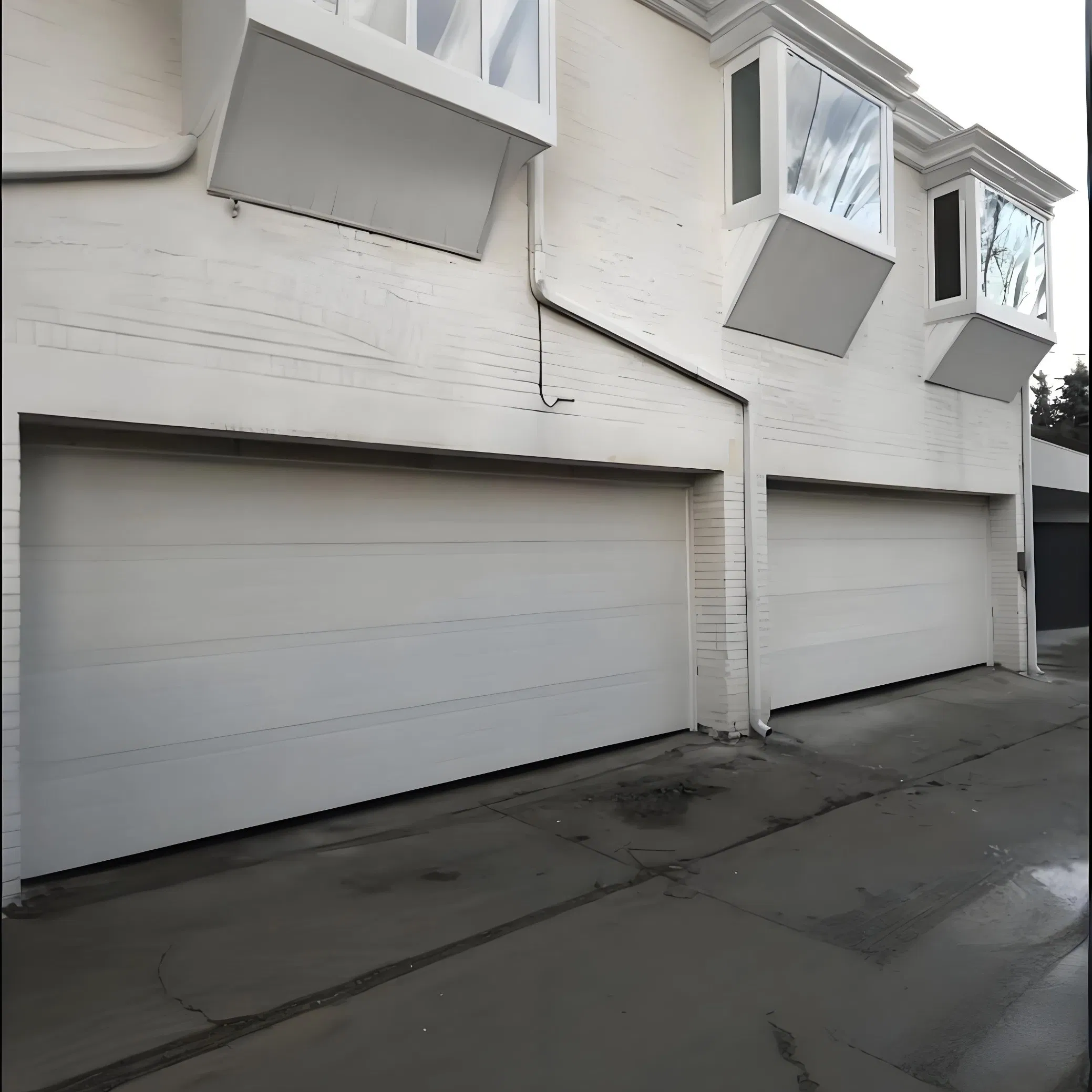 Wholesale Standard Lift Morden Sandwich Panel Customized Commercial Garage Doors