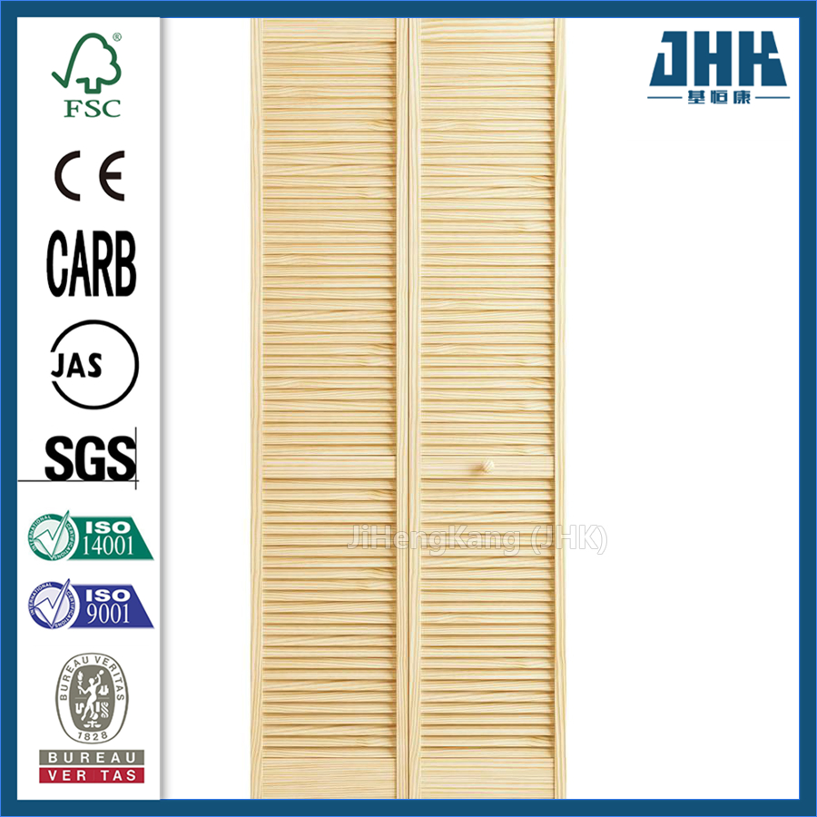 Jhk Faux Interior Wood Shutters for Sliding Glass Folding Door