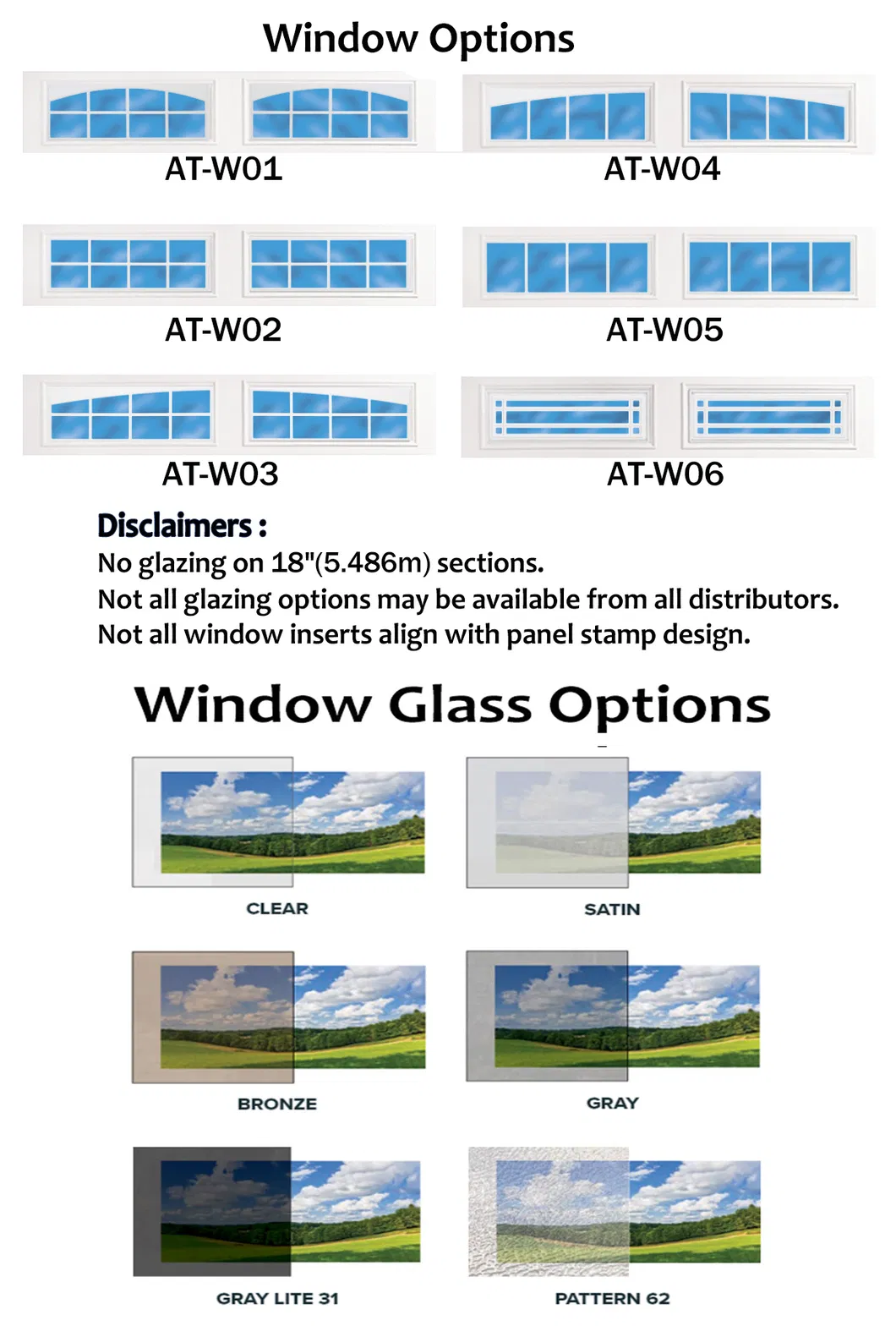 Window Layouts
