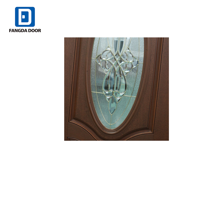 Hot Sale Exterior Oval Glass Fiberglass Doors