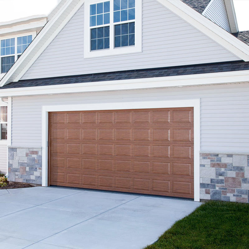 Customized Aluminum Alloy Sectional Garage Door for Mall Employee Parking