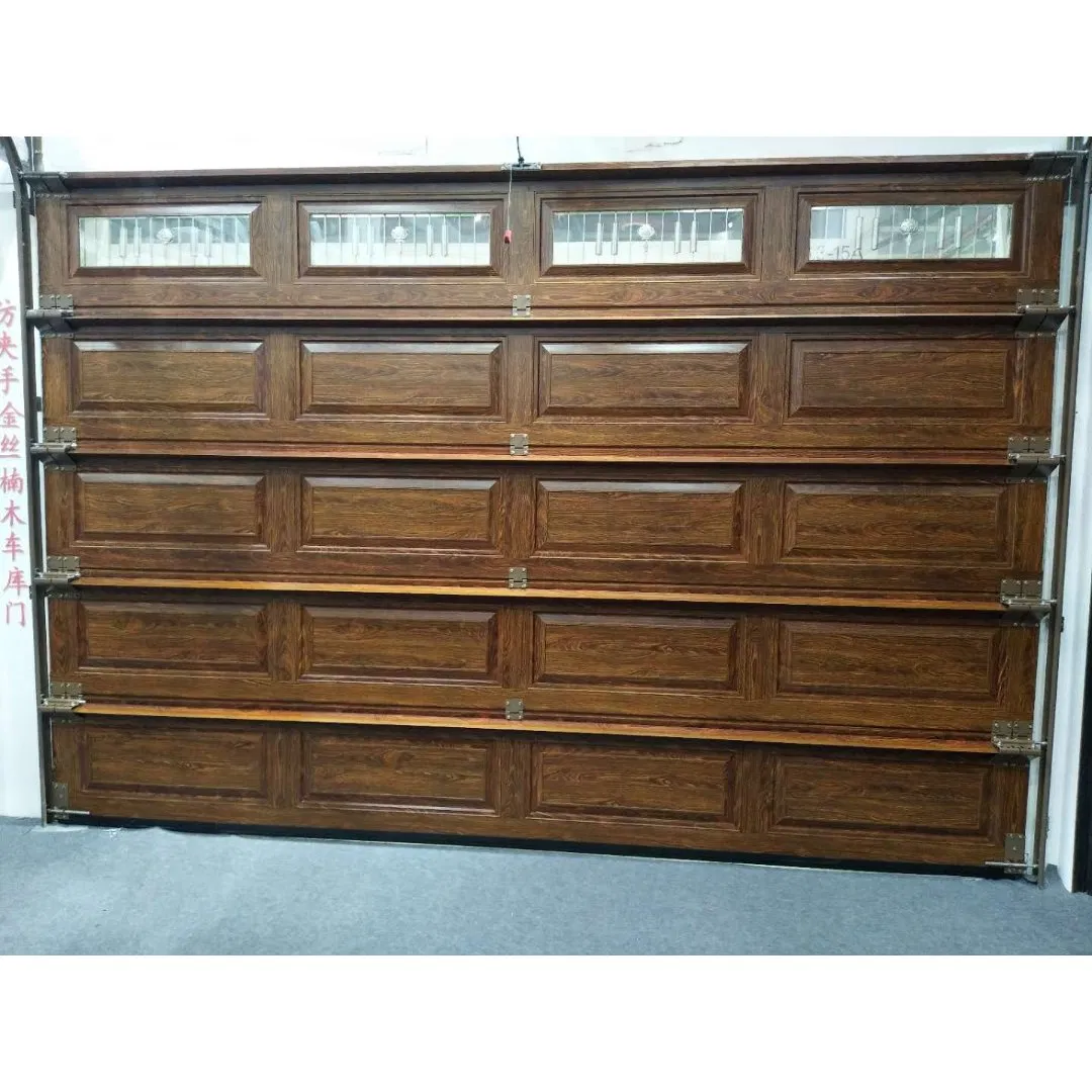 Flip Garage Door with Electric Mechanism and Steel Safety Features