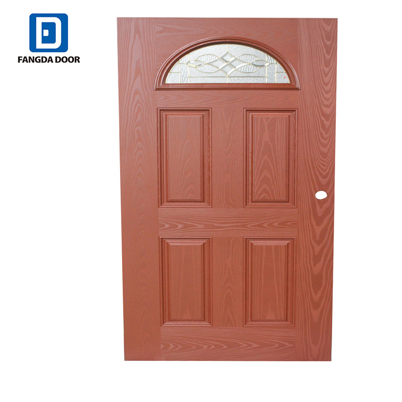 Hot Sale Popular Design Semi-Oval Exterior Fiberglass Doors