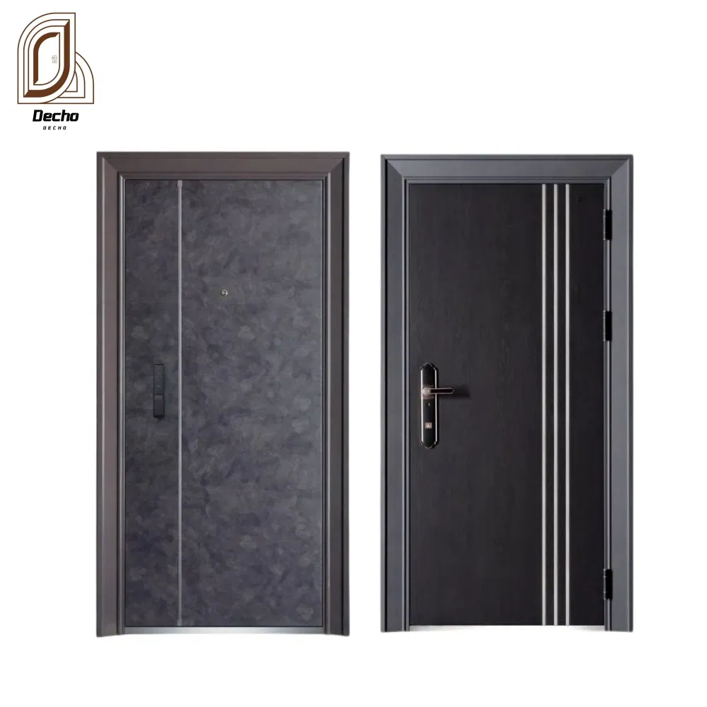 Reinforced Front Security Steel Door with Multi Point Locking System