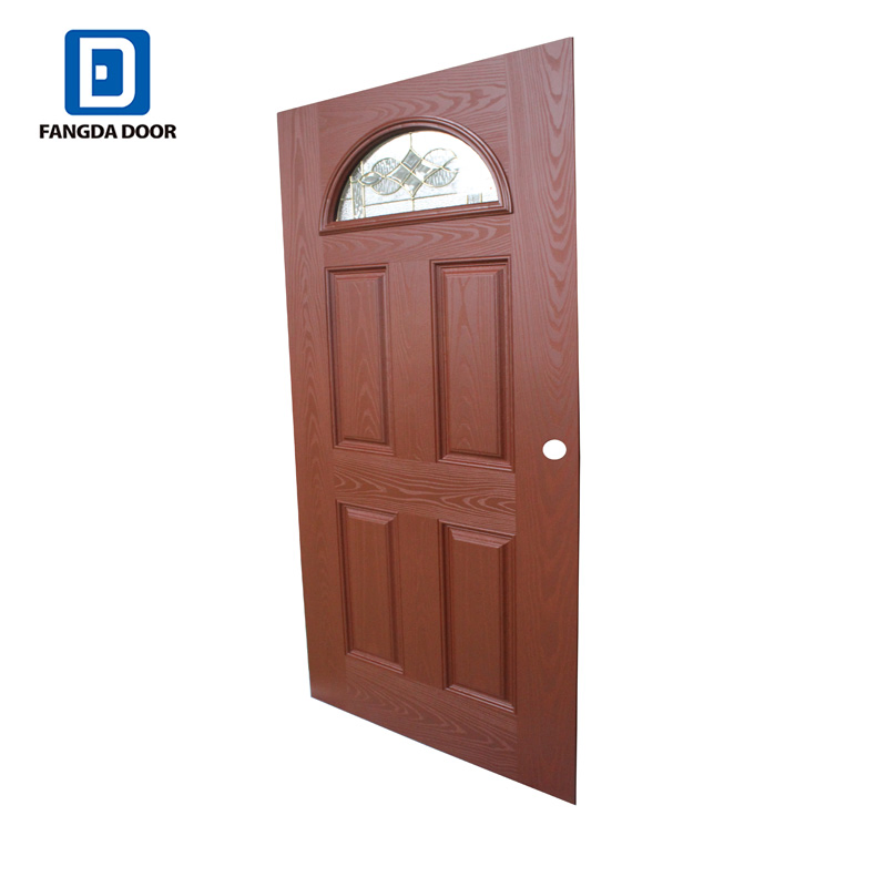 Hot Sale Popular Design Semi-Oval Exterior Fiberglass Doors
