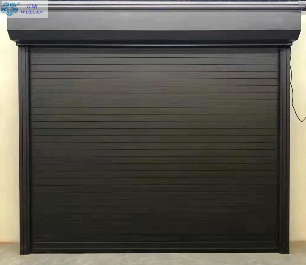 Aluminum Automatic Roller Shutter Garage Door / Insulated Aluminum House Roller Shutters
