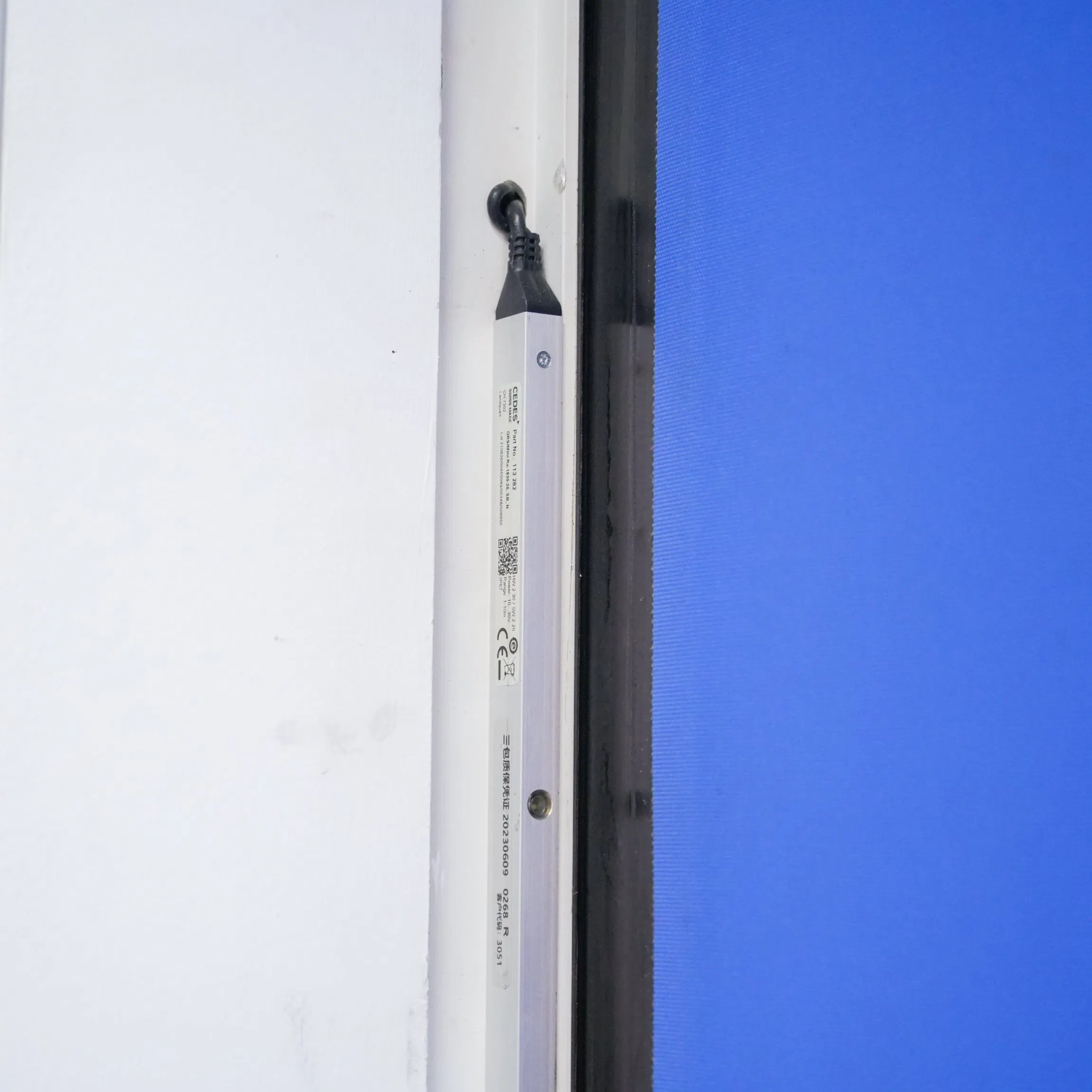 Zipper Self Repair High Speed PVC Door Sheet Shutter Roll up Doors