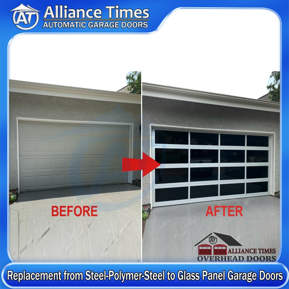 Elegant Tempered Glass Integrity Heritage Roll up Garage Doors with Durable Aluminum Frame