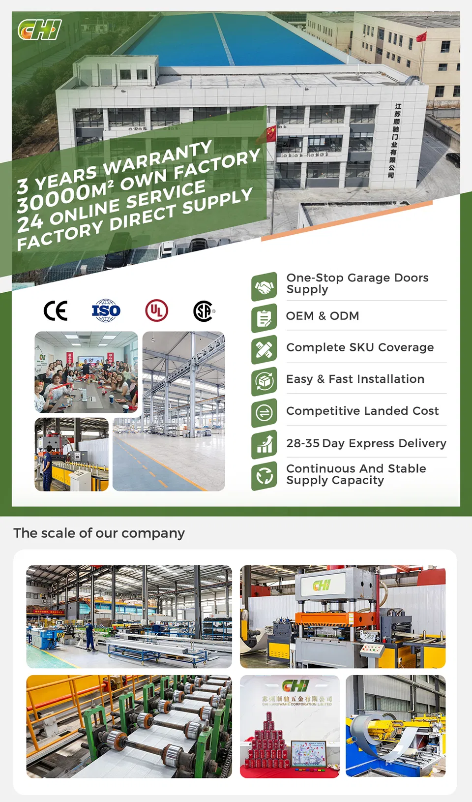 Insulated Steel Garage Door Specification