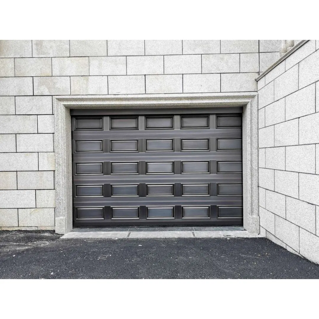 Remote Control Flip Garage Door: Aluminum Alloy with Infrared Safety Sensor