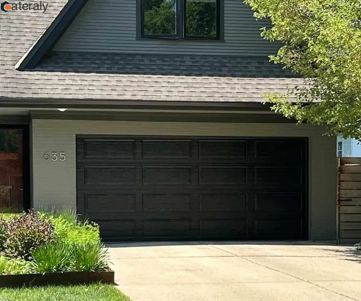 Cateraly Factory Wholesale Heavy-Duty Popular Garage Door Styles Sectional Garage Overhead Doors for Premium Windproof Performance Residential Garage Door
