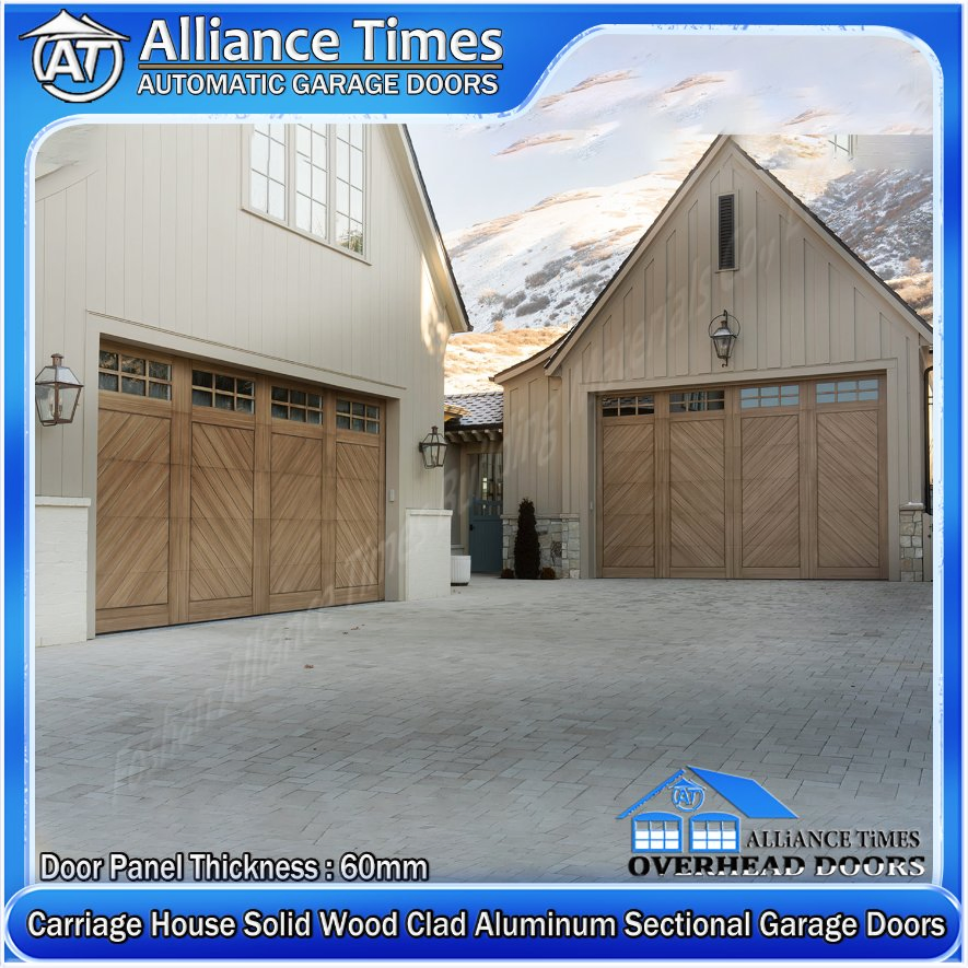 Emergency Release Rope Carriage House Wood Clad Aluminum Garage Doors