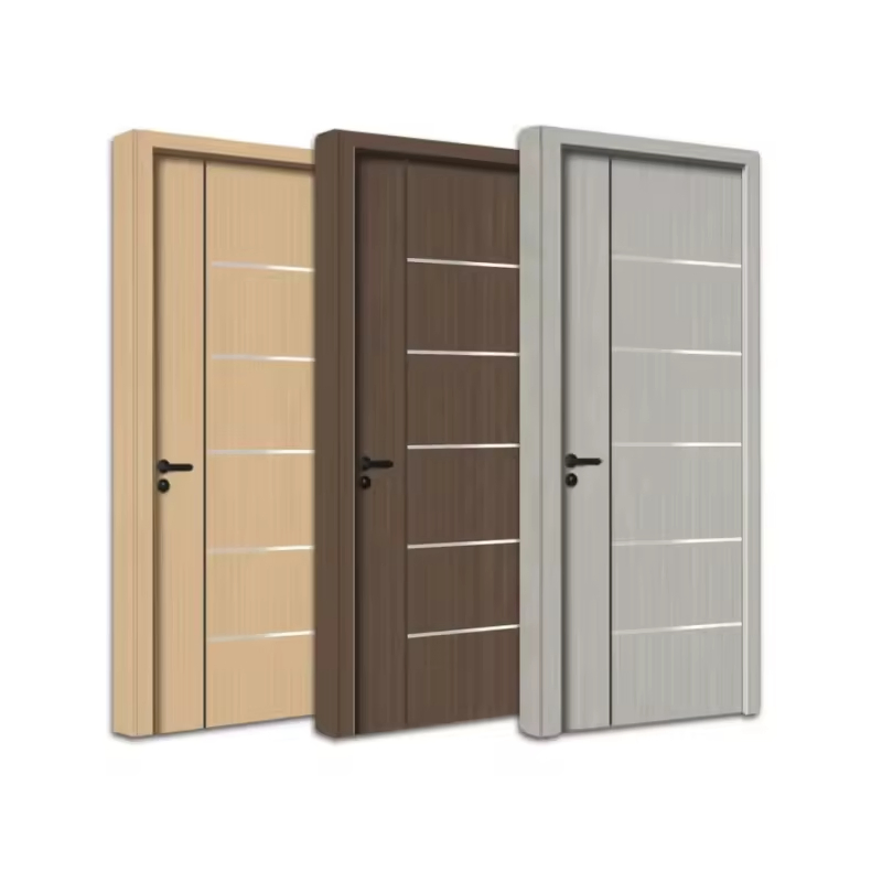 Premium Wooden Interior Door with Custom Size and Thickness Variations