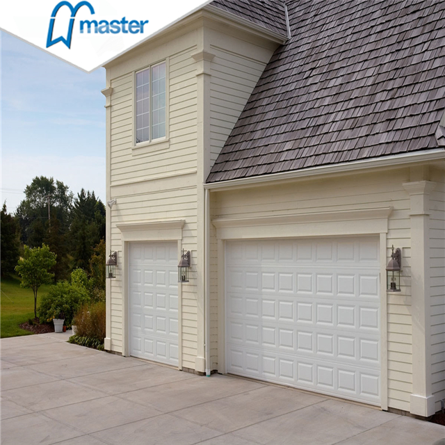 Motor Drive Carriage House Insu'lated Wooden Sectional Garage Doors