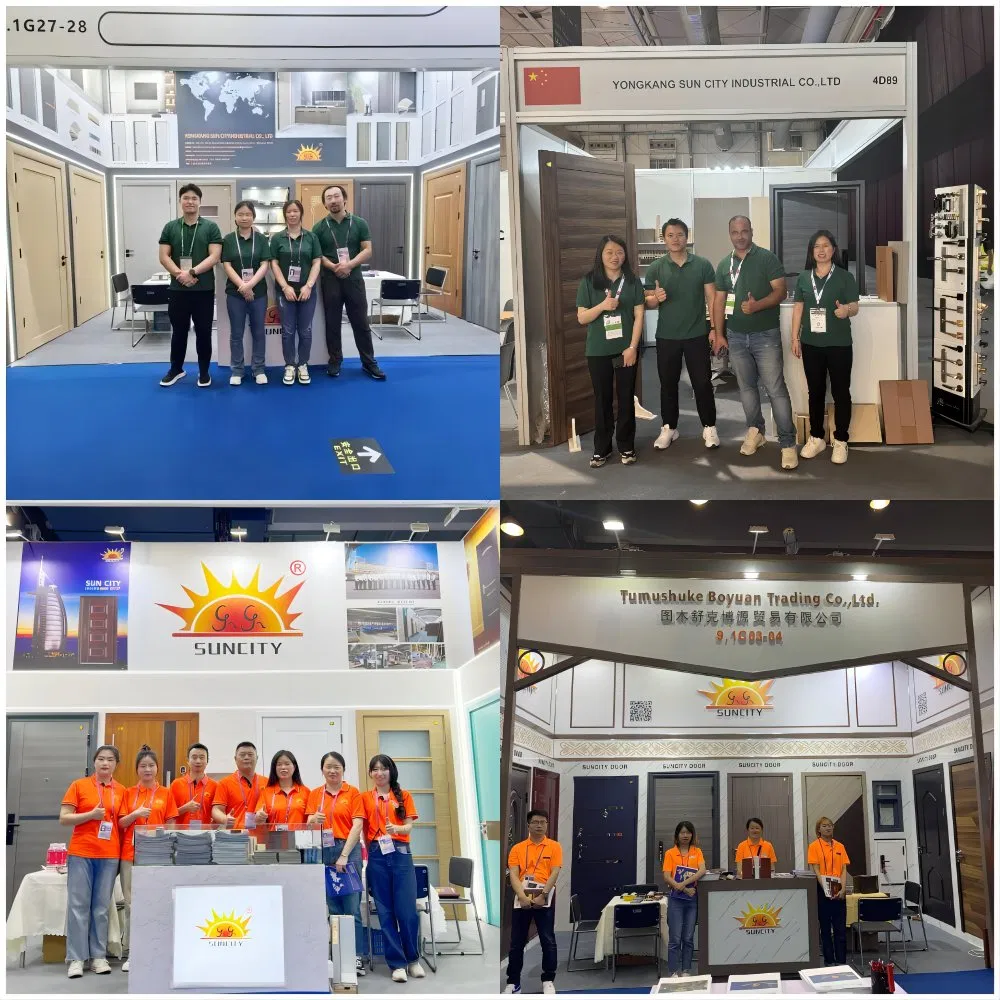 Modern Wood Door Designs Cheap Price of Wooden Doors Custom Good Quality Composite Wood Door for Home / Project Use