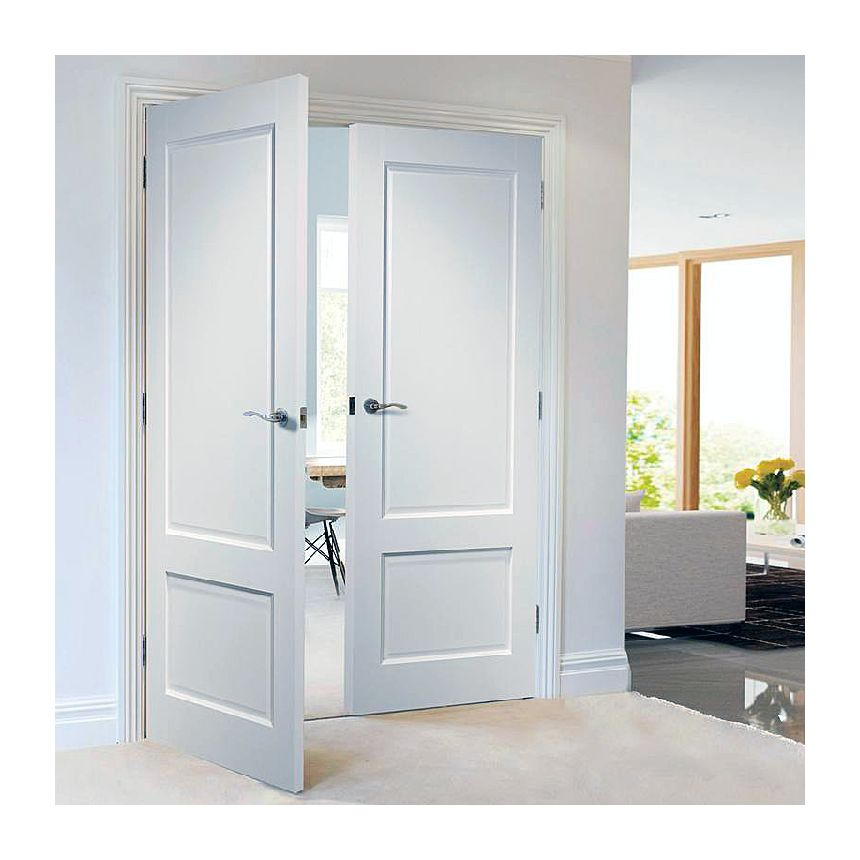 Custom Interior Modern Living Room Wooden Door for Houses Interior