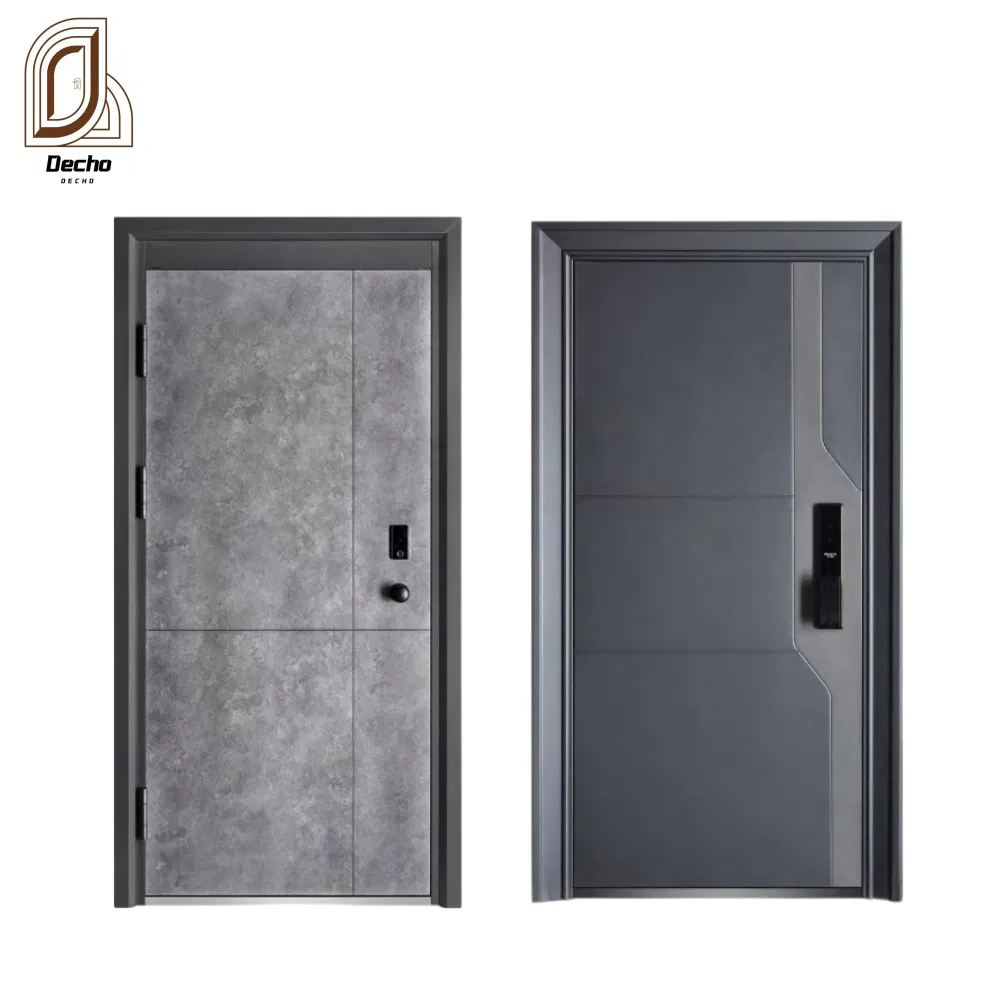Reinforced Front Security Steel Door with Multi Point Locking System