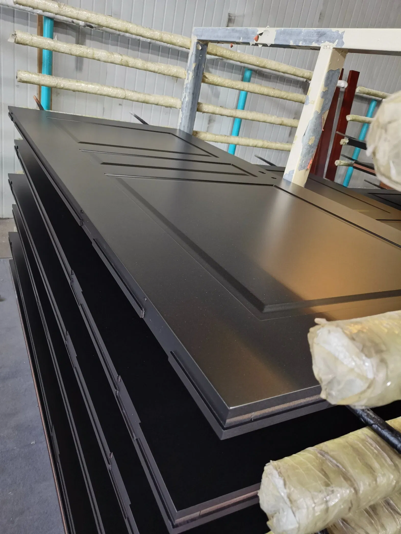 Custom 20 45 60 90 Min Fireproof Door UL Listed Security Commercial Hotel Fire Rated Wooden Door for Interior Guest Room