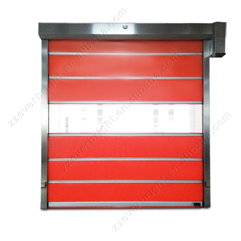 New Style PVC Fabric High Speed Garage Door Roll up Sheet Industrial Door