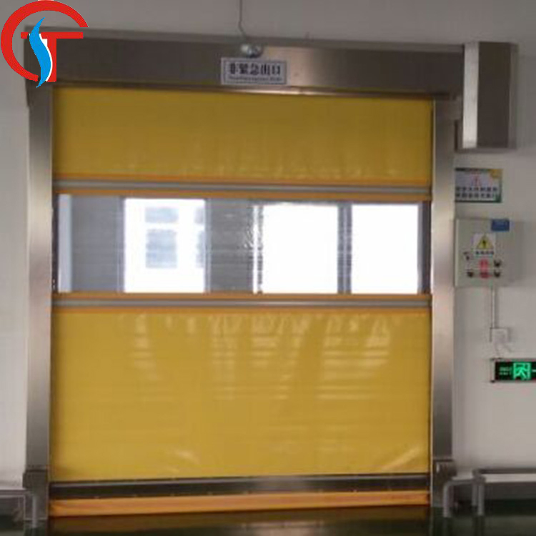 Fast Speed Roll up PVC Rapid Sheet Shutter Door