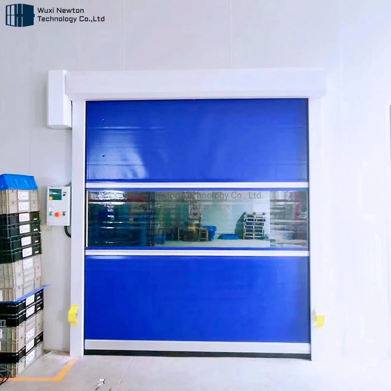 Exterior High Speed Roll up Shutter Door Industrial Insulated Automatic PVC Sheet Roller Shutters Doors