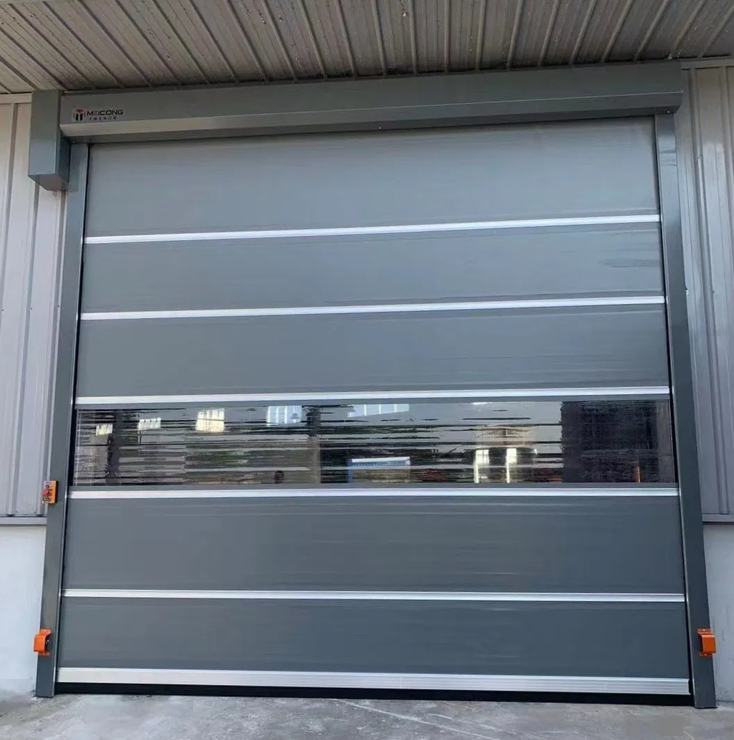 China Industrial Dust-Proof Safety PVC Fast Rolling High Speed Fast Shutter Door