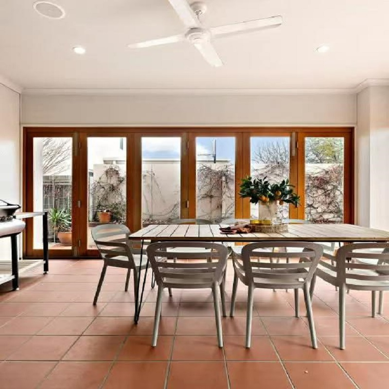 Double Slider Window Folding Glass Door Interiors and Exterior Windows Aluminum Door