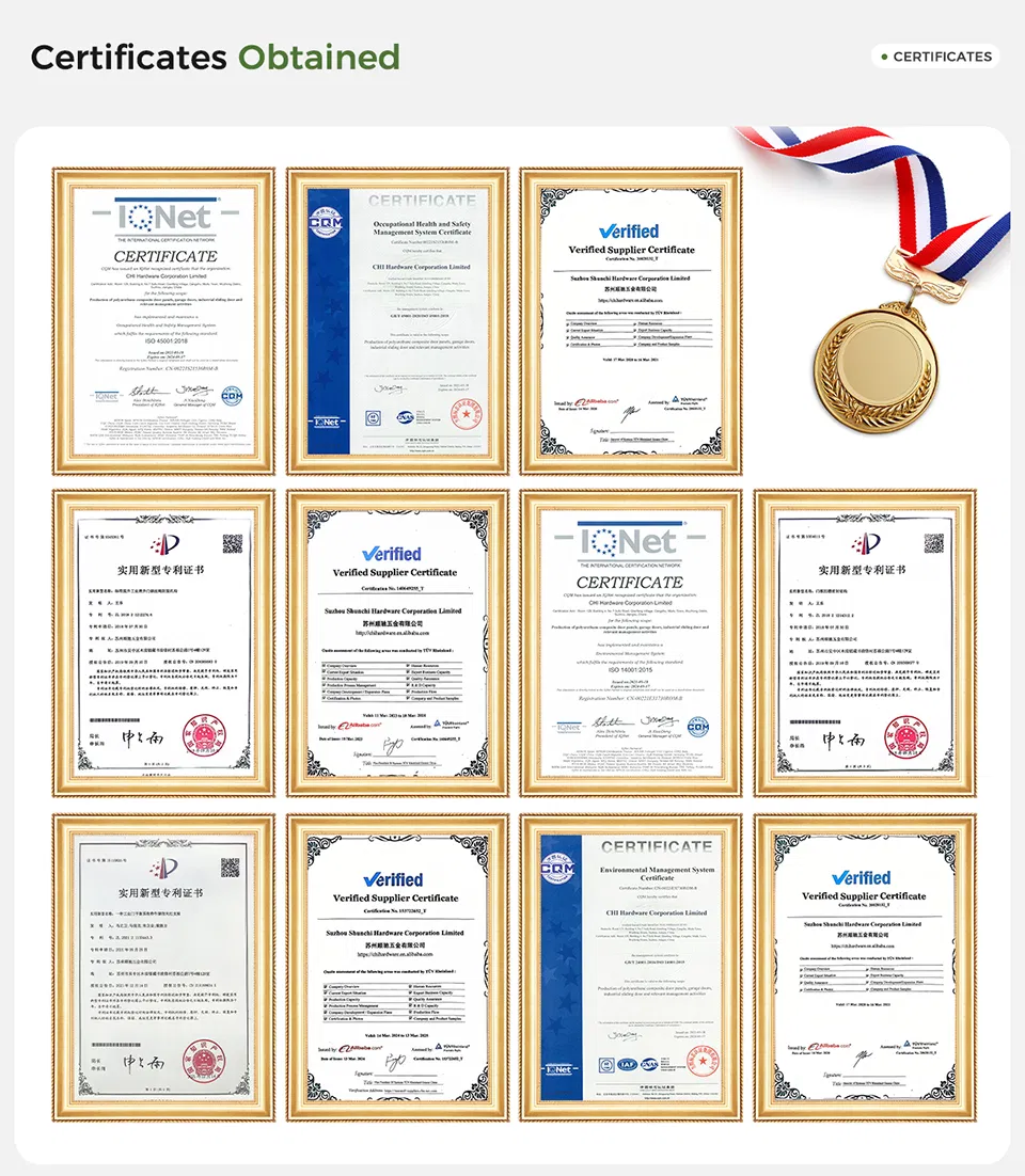Certifications 1