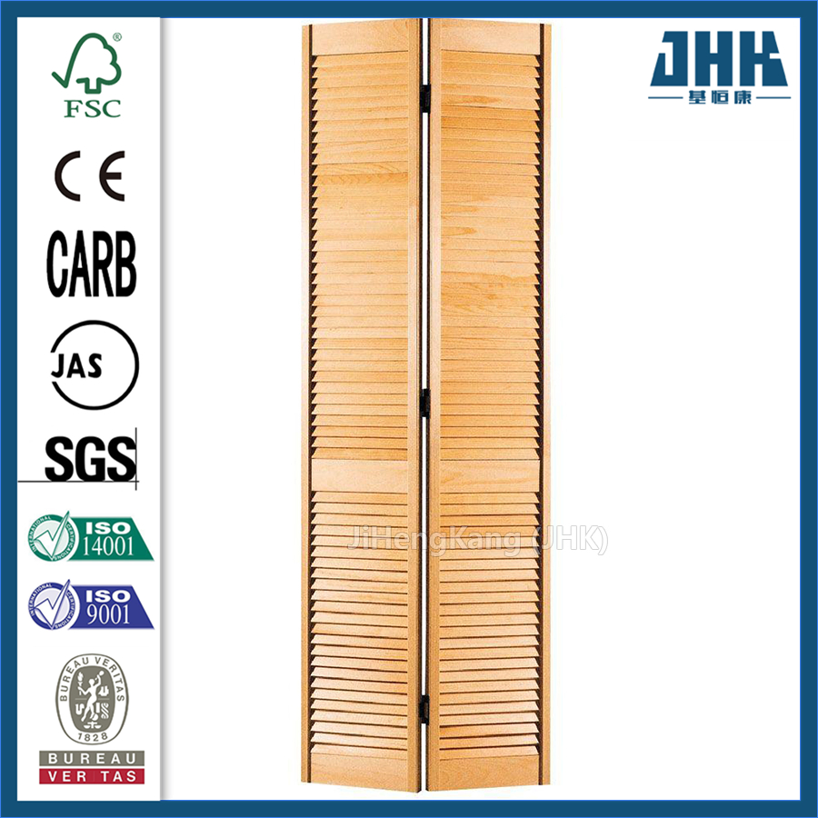 Jhk Faux Interior Wood Shutters for Sliding Glass Folding Door