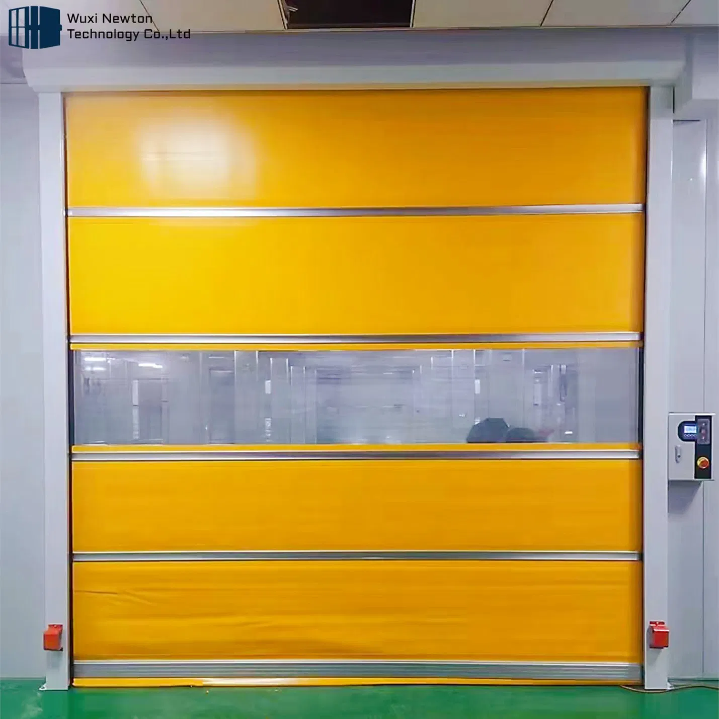Newton Sturdy Wind-Resistant Electric PVC High Speed Roll up Sheet Door