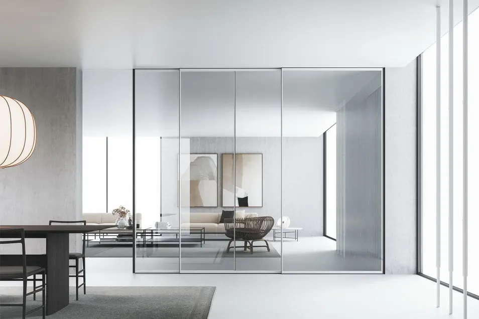 Glass Door Stability Detail