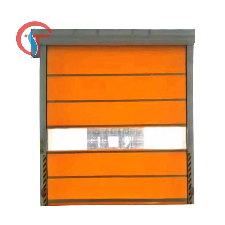 Sectional Electric Fast Moving Roll up Sheet Shutter Door