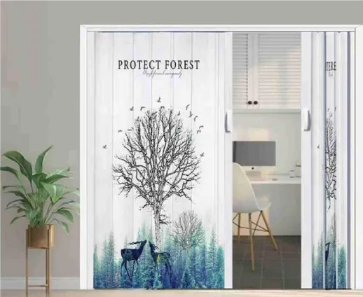 PVC Folding Door Detail 2