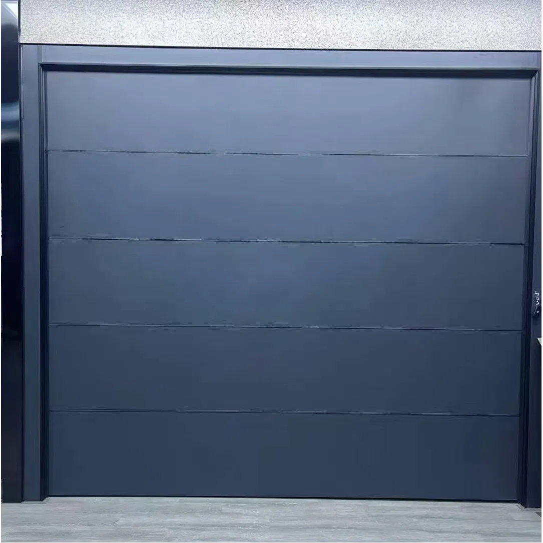 Premium Custom Flush Panel Aluminum Flip-up Garage Doors for Villas