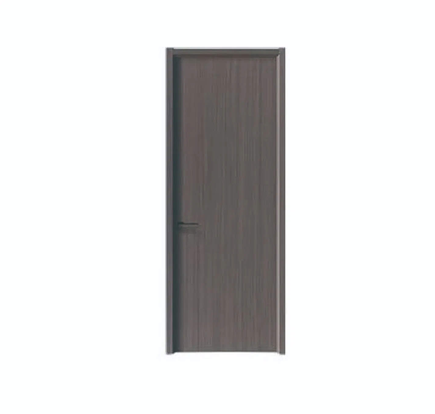 Modern Design Fireproof Wooden Apartment Hotel Door Soundproof Paint-Free for Residential Interior Use Fiberglass for Exterior