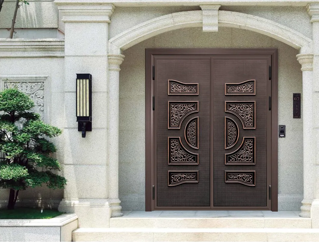 Fiberglass Entrance Doors Exterior Door View 1