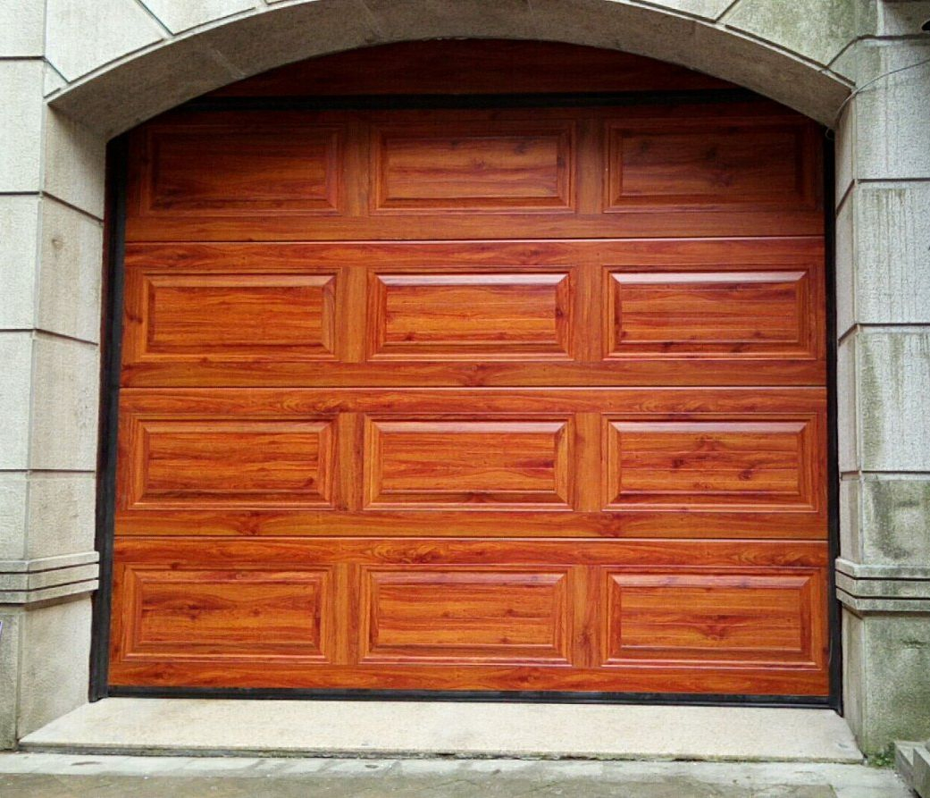 Villa Garage Electric Flat Doors - Space-Saving Sectional Solution