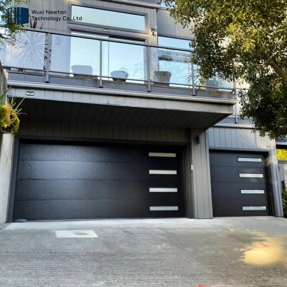 Newton Customized Modern Galvanized Steel Remote Aluminum Garage Door Panels Garage Doors