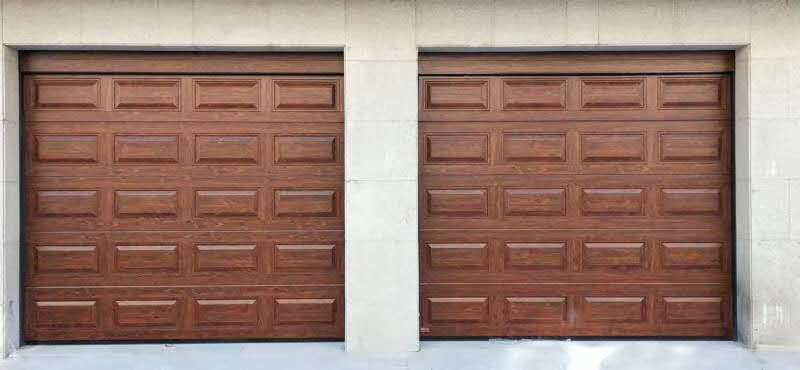 Villa Garage Electric Flat Doors - Space-Saving Sectional Solution