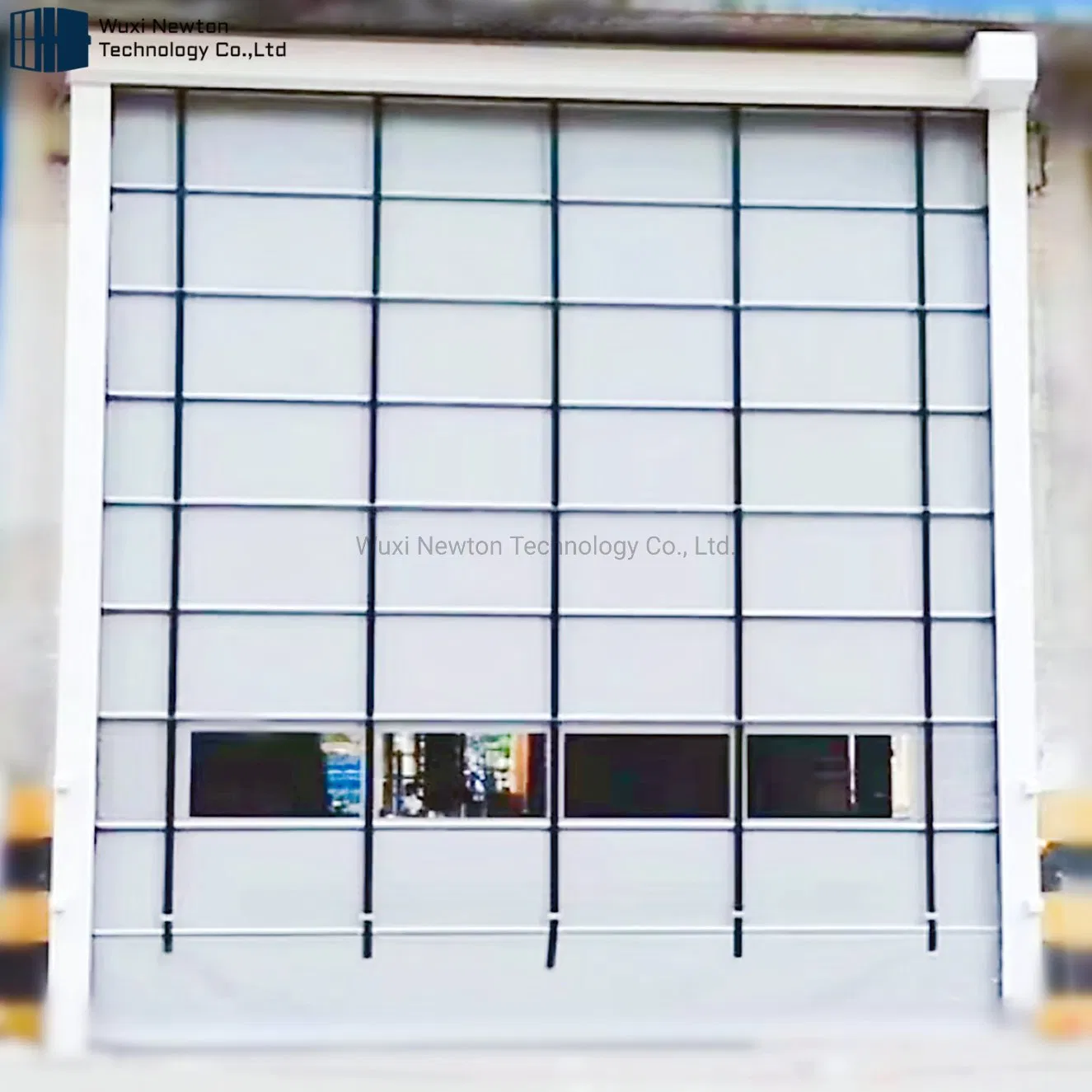 Automatic Rapid Stacking Door High Speed Rolling Fast Plastic Folding Door Roll up PVC Sheet Shutter Door Factory Price