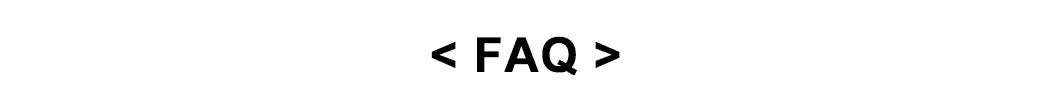 FAQ banner