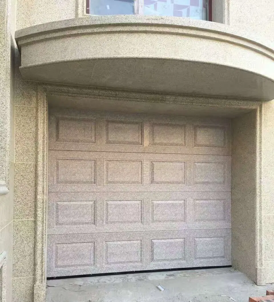 Space-Saving Flip Garage Door for Modern Villa Garage Use