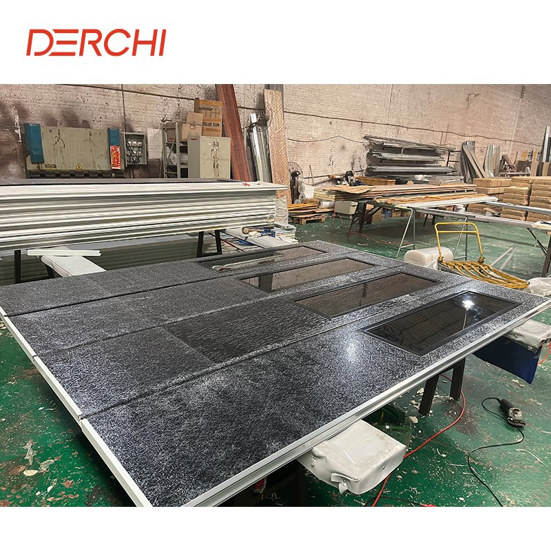 Aluminum Glass Garage Door 9*8' or 8X7' or 16*8' Full View Tempered Glass Garage Doors